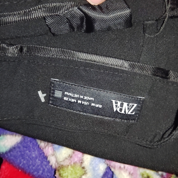 ZARA Wide Leg Pleated Pants - Small - Picture 9 of 10